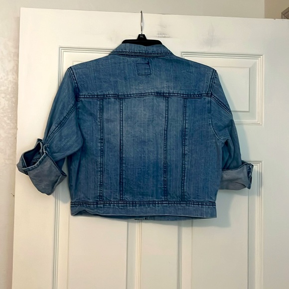 WOMEN’S DENIM JACKET : SIZE LARGE - Picture 2 of 2
